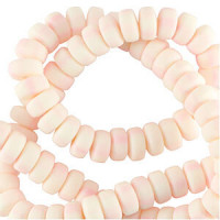 Polymer Perlen Rondell 7mm - Gentle pink